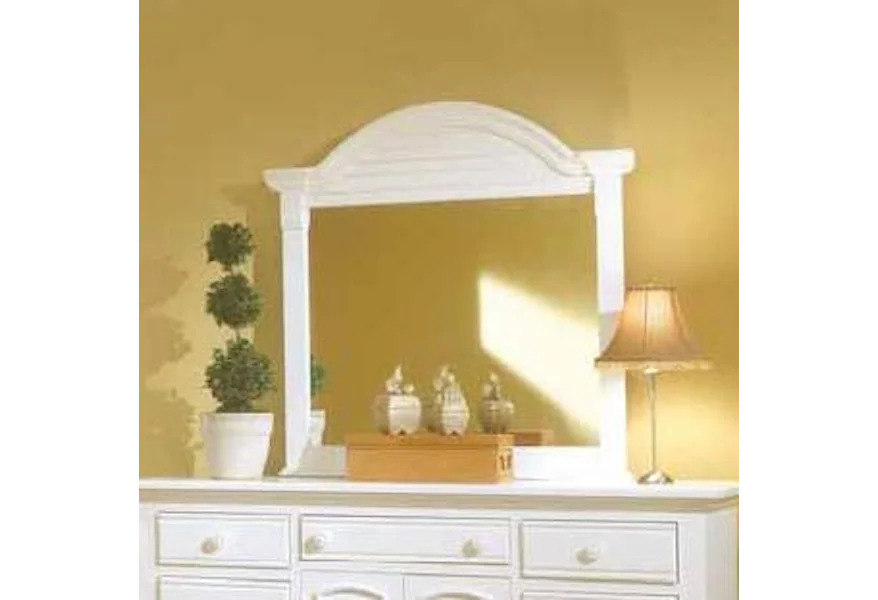 Cottage Traditions Mirror by American Woodcrafters at Esprit Decor Home Furnishings